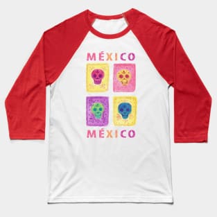 Calaveritas de México Baseball T-Shirt